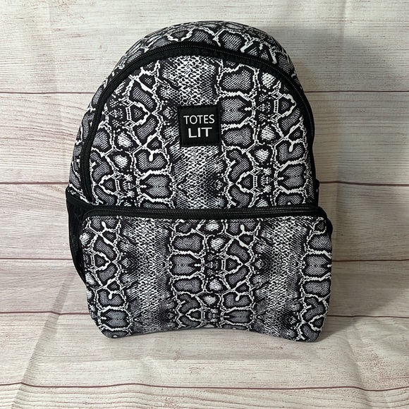 Snake print LIT handlers back pack - Picture 2 of 7